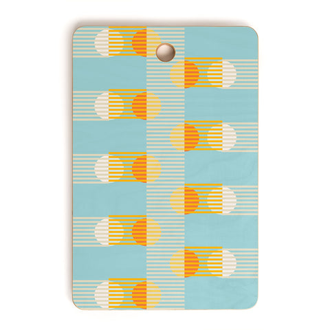Mirimo Sun and Moon Grid Cutting Board Rectangle