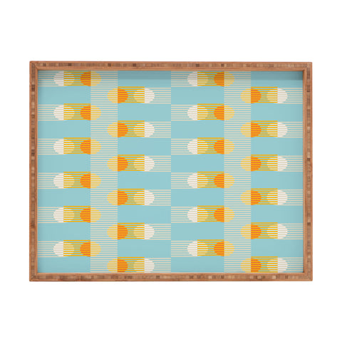 Mirimo Sun and Moon Grid Rectangular Tray
