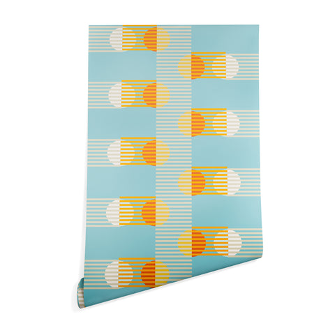 Mirimo Sun and Moon Grid Wallpaper