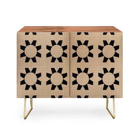 Mirimo Sunflor Black Credenza