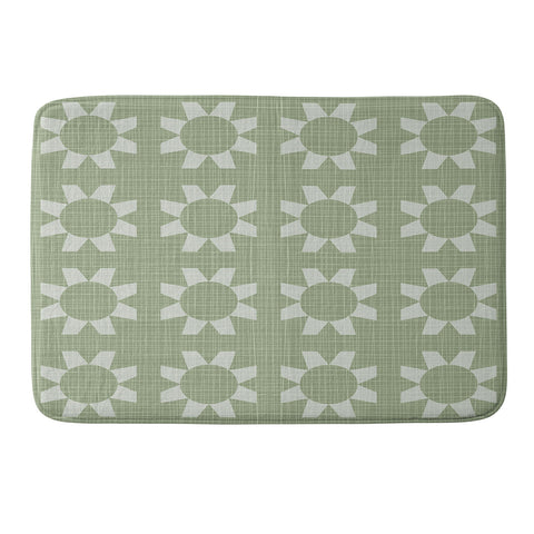 Mirimo Sunflor Olive Memory Foam Bath Mat