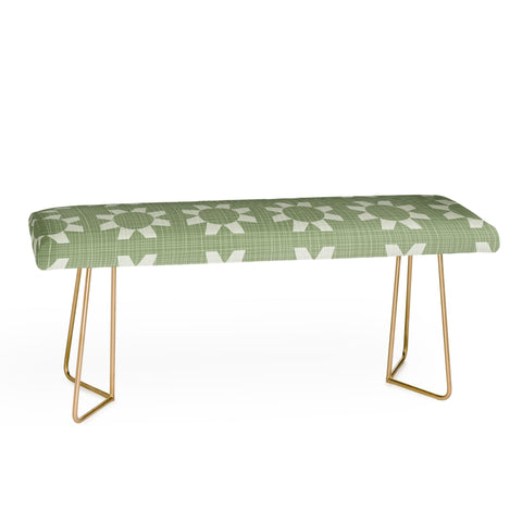 Mirimo Sunflor Olive Bench