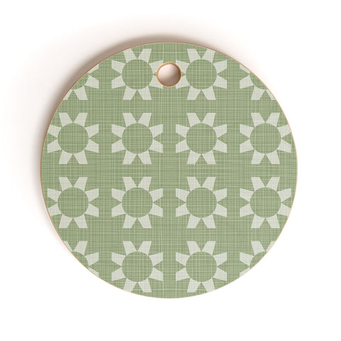 Mirimo Sunflor Olive Cutting Board Round