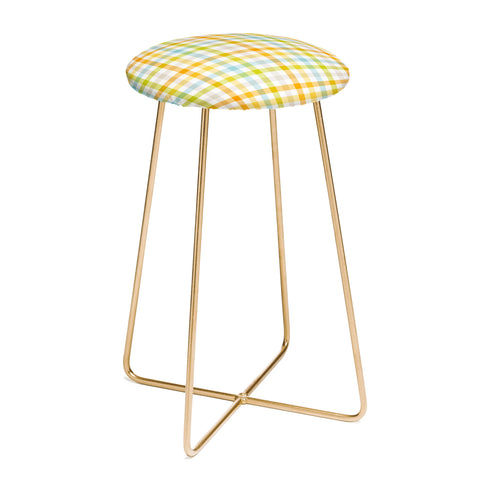 Mirimo Sunny Gingham Counter Stool