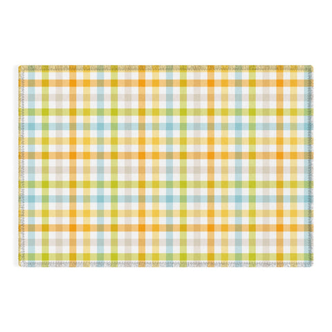Mirimo Sunny Gingham Outdoor Rug