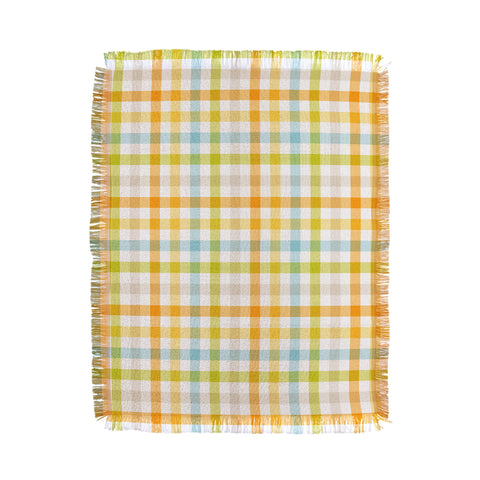 Mirimo Sunny Gingham Throw Blanket