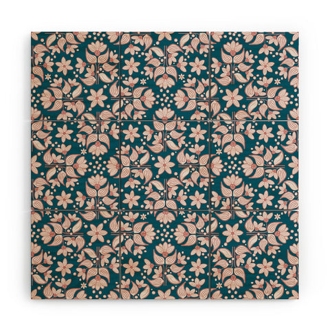 Mirimo Sweet Florentia garden Wood Wall Mural