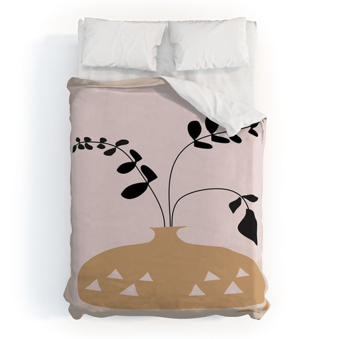 Mirimo Terracotta Vase Duvet Cover
