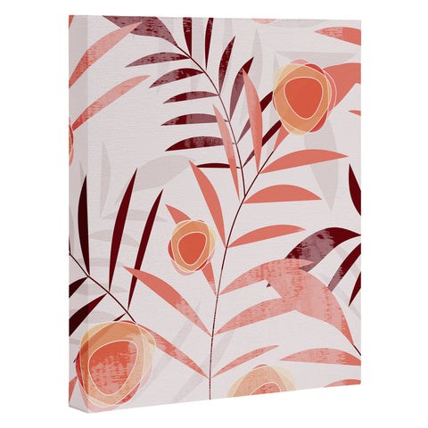 Mirimo Textured Summer Flora Art Canvas