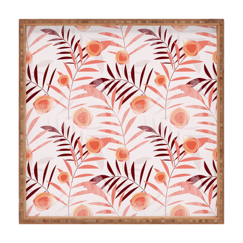Mirimo Textured Summer Flora Square Tray
