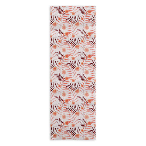 Mirimo Textured Summer Flora Yoga Towel