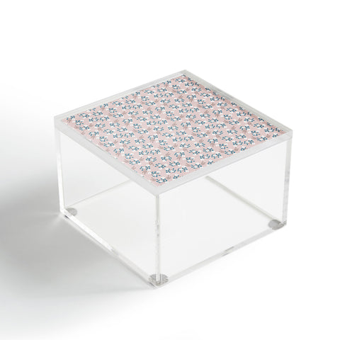 Mirimo Tiny White Flowers Acrylic Box