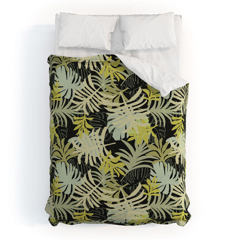 Mirimo Tropical Green Foliage Duvet Cover