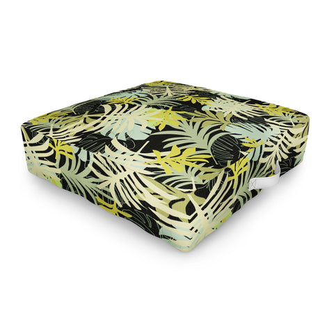 Mirimo Tropical Green Foliage Outdoor Floor Cushion