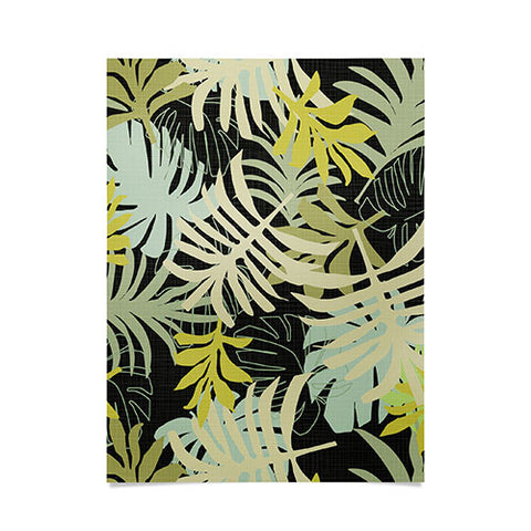 Mirimo Tropical Green Foliage Poster