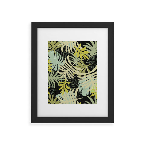 Mirimo Tropical Green Foliage Framed Art Print