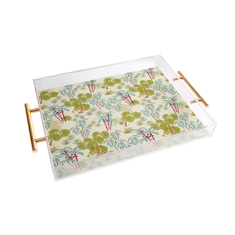 Mirimo Tropical Spring Acrylic Tray