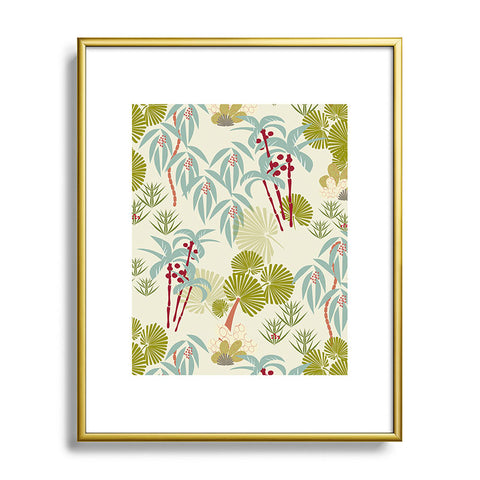 Mirimo Tropical Spring Metal Framed Art Print