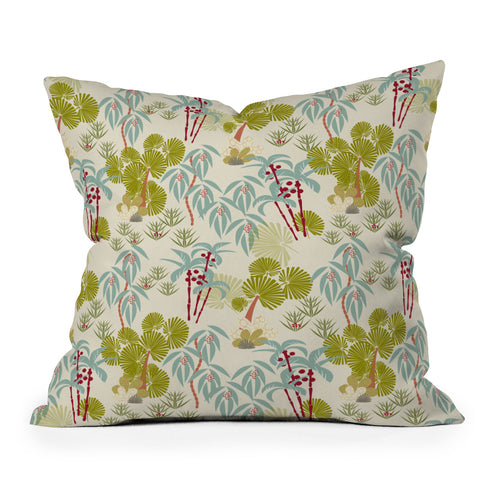 Mirimo Tropical Spring Outdoor Throw Pillow