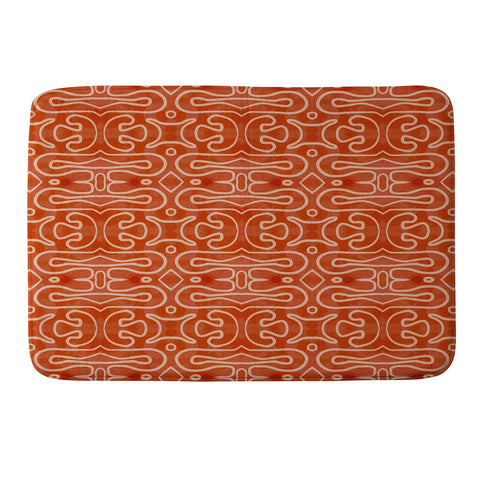 Mirimo Venexiana Burnt Orange Memory Foam Bath Mat