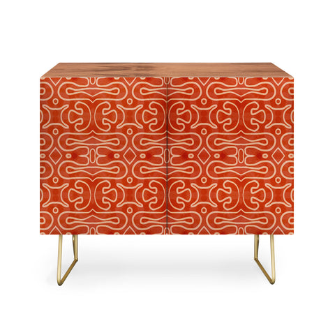 Mirimo Venexiana Burnt Orange Credenza