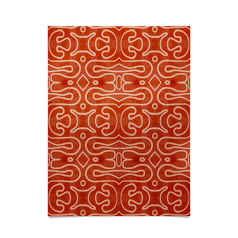 Mirimo Venexiana Burnt Orange Poster