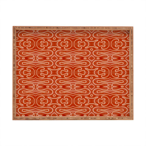 Mirimo Venexiana Burnt Orange Rectangular Tray