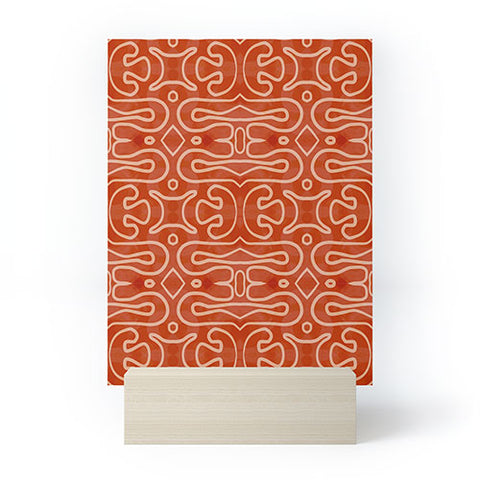 Mirimo Venexiana Burnt Orange Mini Art Print