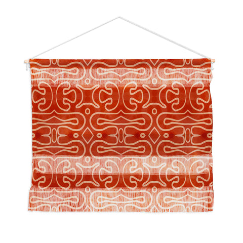 Mirimo Venexiana Burnt Orange Wall Hanging Landscape
