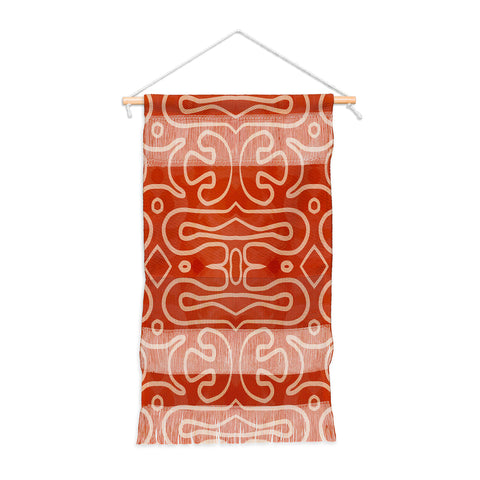 Mirimo Venexiana Burnt Orange Wall Hanging Portrait