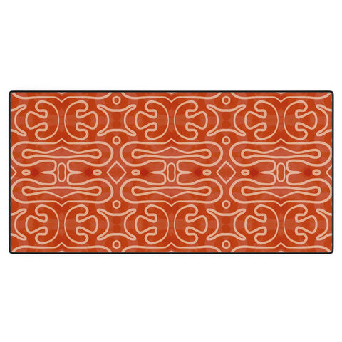 Mirimo Venexiana Burnt Orange Desk Mat