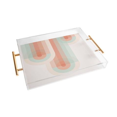 Mirimo Yoyo Peach Acrylic Tray