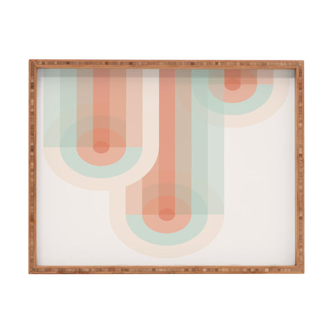 Mirimo Yoyo Peach Rectangular Tray