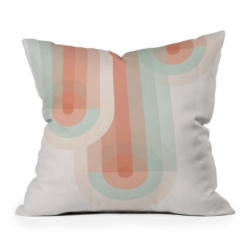 Mirimo Yoyo Peach Outdoor Throw Pillow
