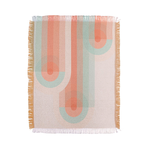 Mirimo Yoyo Peach Throw Blanket
