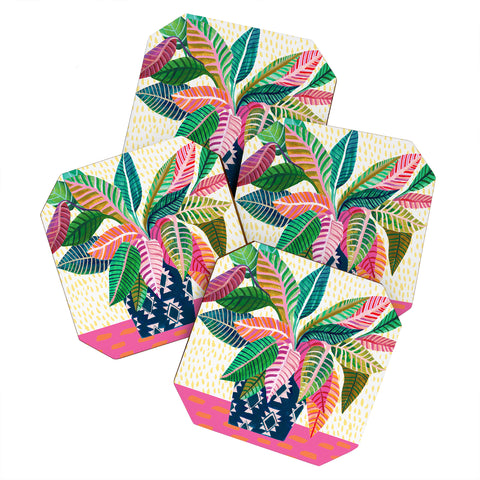 Misha Blaise Design All Tomorrows Parties Coaster Set