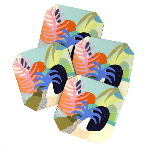 Misha Blaise Design Biophilia 1 Coaster Set