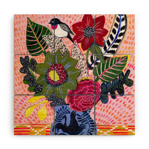 Misha Blaise Design Celebrate the Day Wood Wall Mural