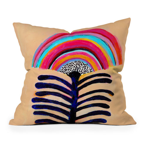 Misha Blaise Design Cheer Up Outdoor Throw Pillow