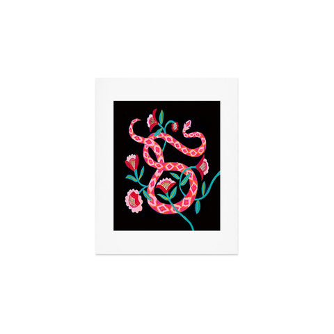 Misha Blaise Design Garden Snake Art Print