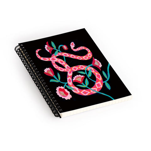 Misha Blaise Design Garden Snake Spiral Notebook