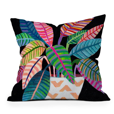 Misha Blaise Design Good Karma Outdoor Throw Pillow