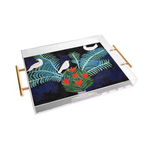 Misha Blaise Design Three Little Birds 2 Acrylic Tray