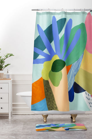 Misha Blaise Design Venus 2 Shower Curtain And Mat