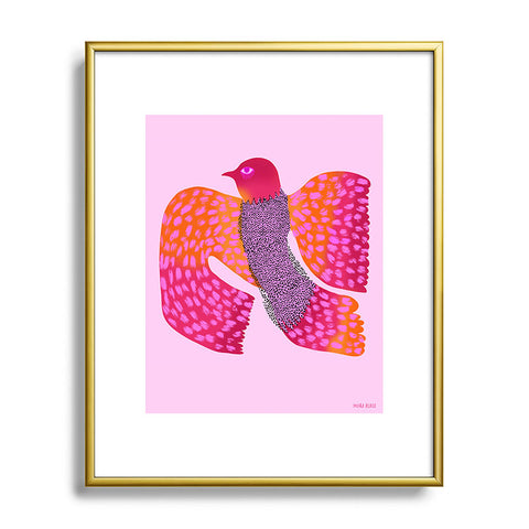 Misha Blaise Design Wild Bird Metal Framed Art Print