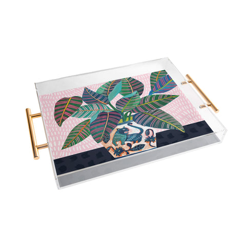 Misha Blaise Design Wild Cat Acrylic Tray