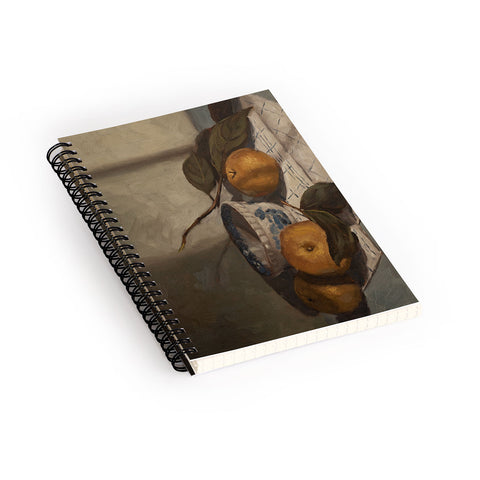 Miss Mustard Seed asian pears transferware bowl Spiral Notebook