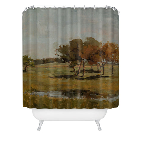 Miss Mustard Seed early fall Shower Curtain