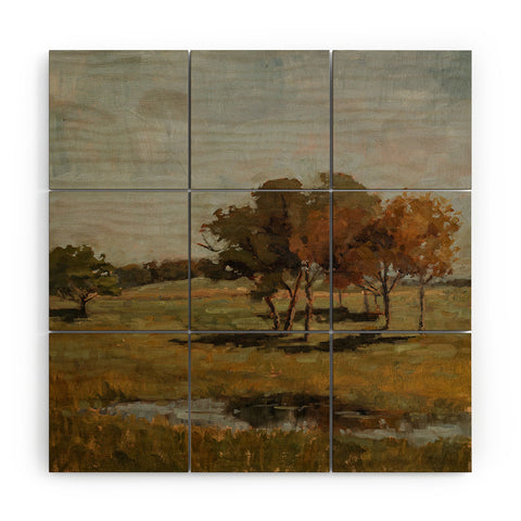 Miss Mustard Seed early fall Wood Wall Mural