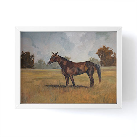 Miss Mustard Seed Runaway Rocky Framed Mini Art Print